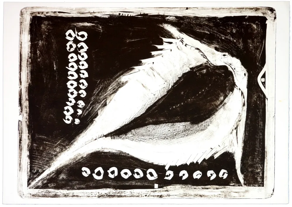 Lithografie Toledo - La Raya