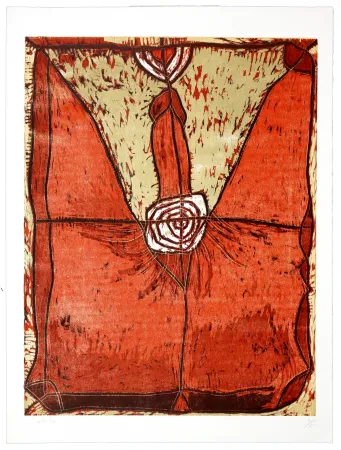 Lithografie Toledo - Phallus