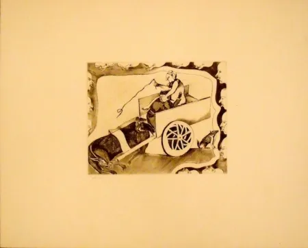 Ets En Aquatint Toledo - Sans Titre