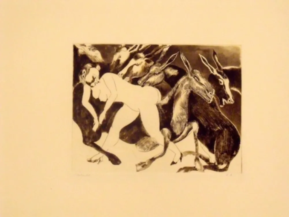 Ets En Aquatint Toledo - Sans titre