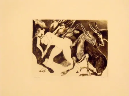 Ets En Aquatint Toledo - Sans titre