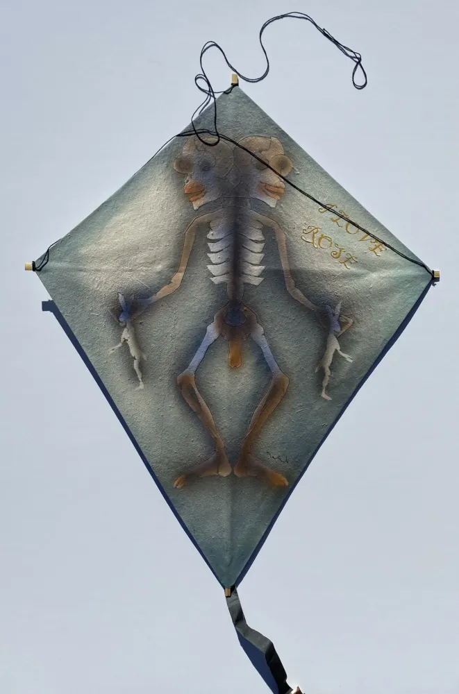 Geen Techniek Toledo - Skeleton with Rabbits Kite