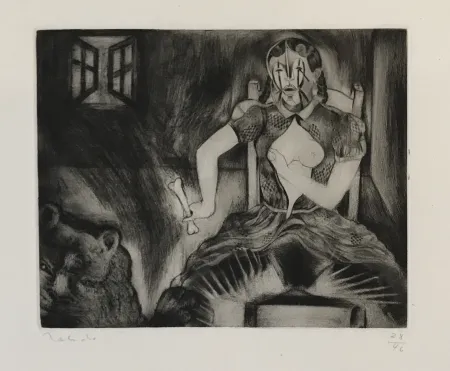 Gravure Toledo - Story of Elena: Lion and Window