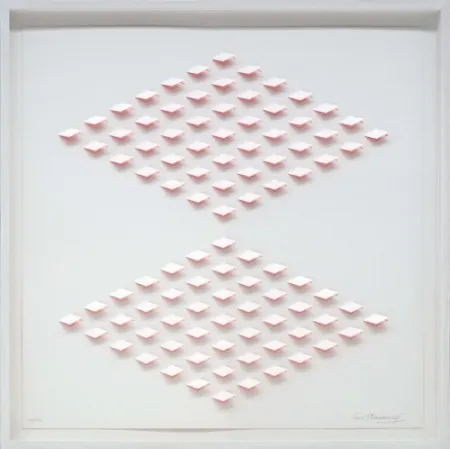 Lithografie Tomasello - S/T 2 Rosa