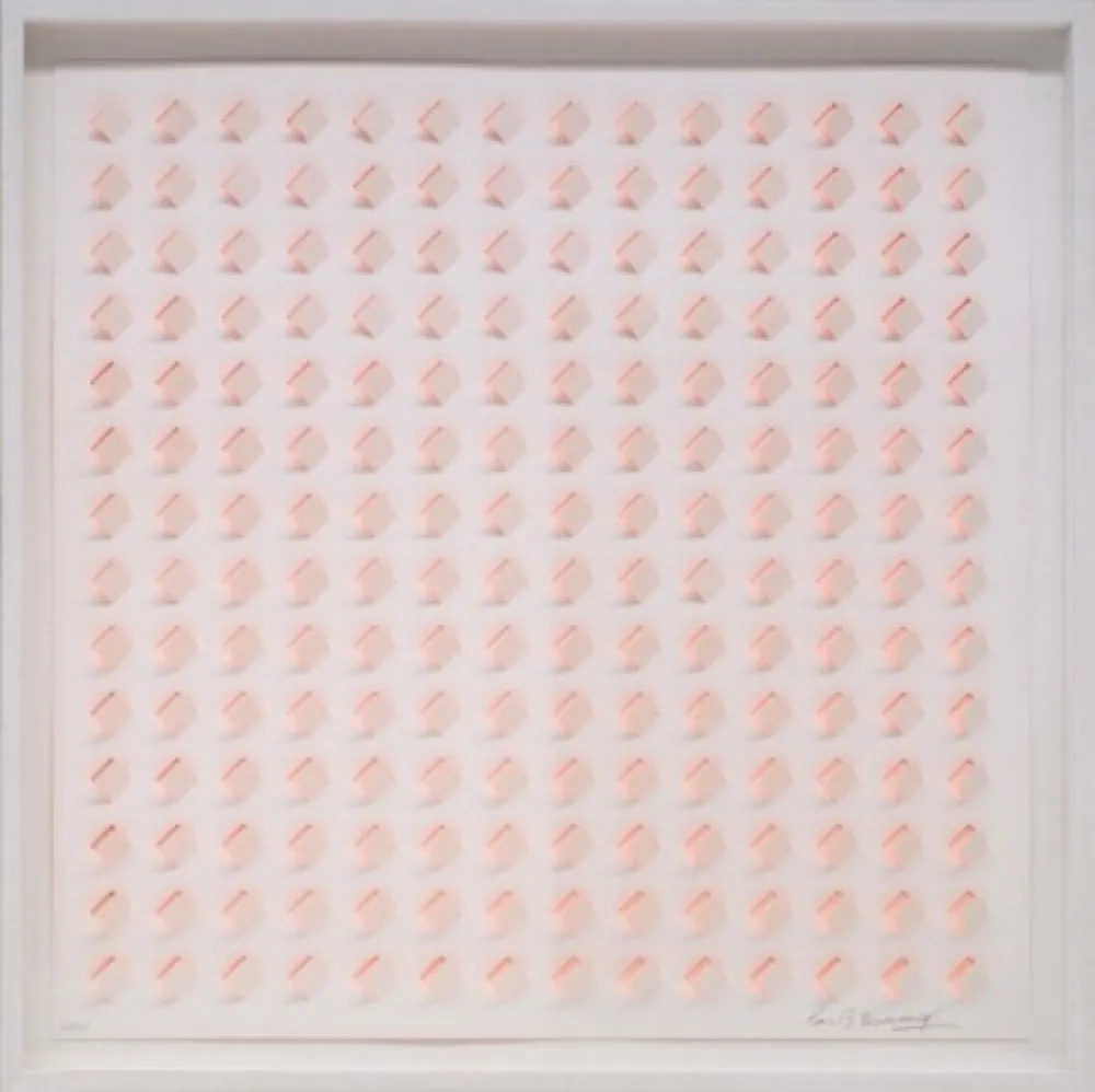 Lithografie Tomasello - S/T 3 - Naranja