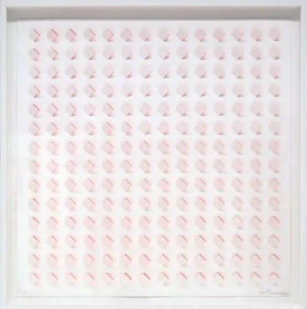 Lithografie Tomasello - S/T - 3 Rosa