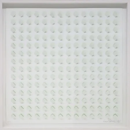 Lithografie Tomasello - S/T 3 - Verde