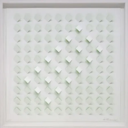 Lithografie Tomasello - S/T 4 - Verde