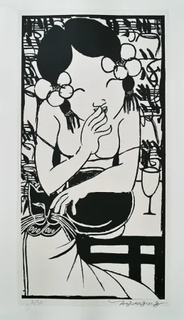 Lithografie Tongzhengang -  harmony 1