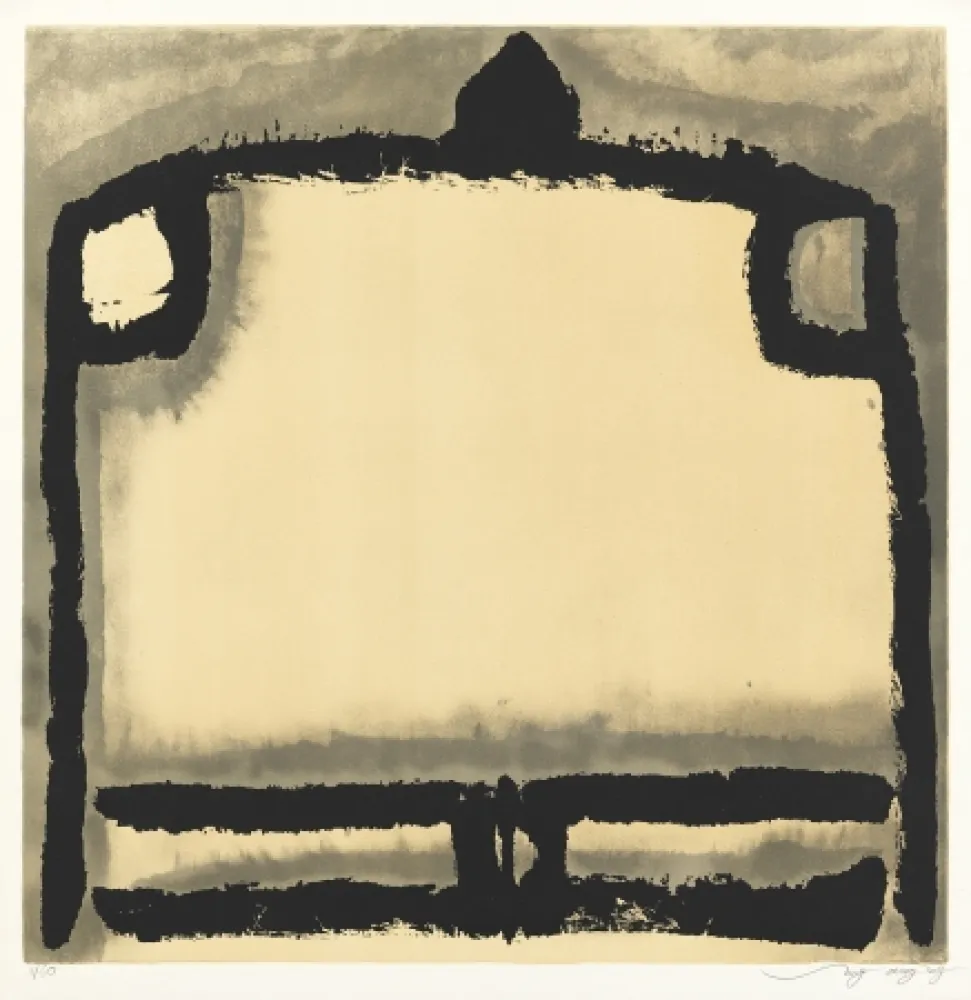 Lithografie Tongzhengang - Le vide