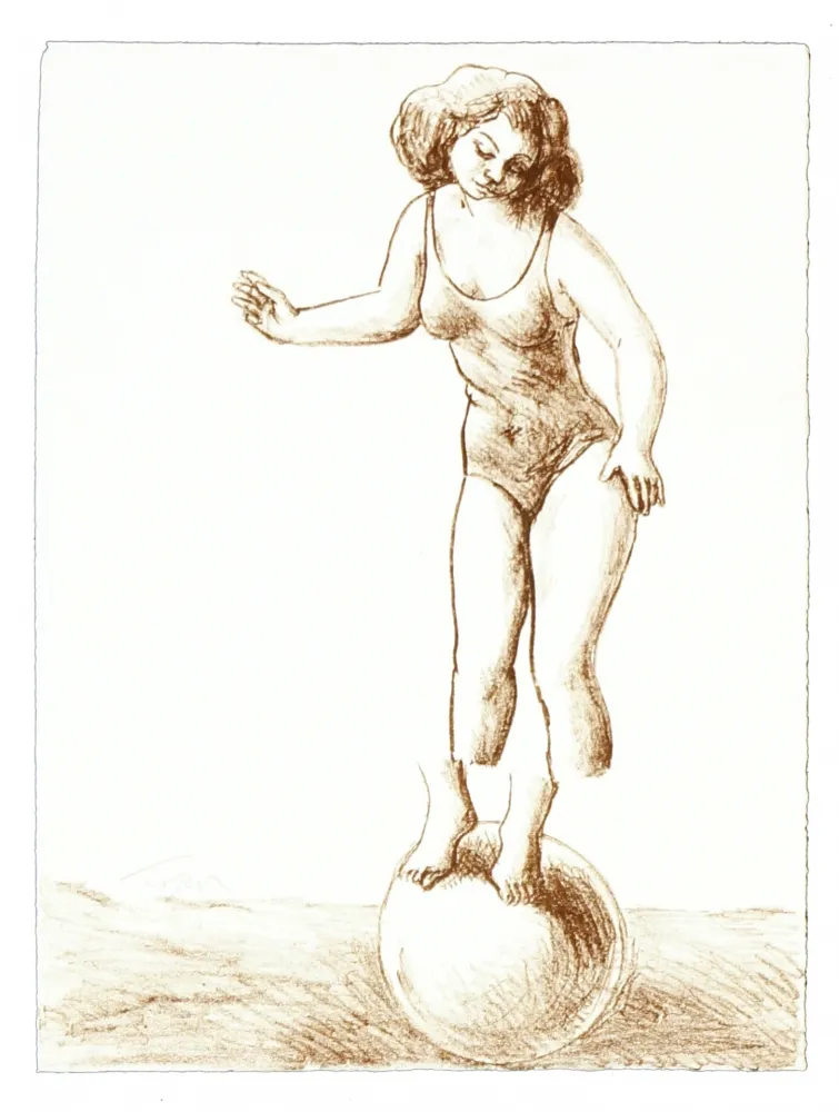 Lithografie Topor - 1 Neuf Grâces