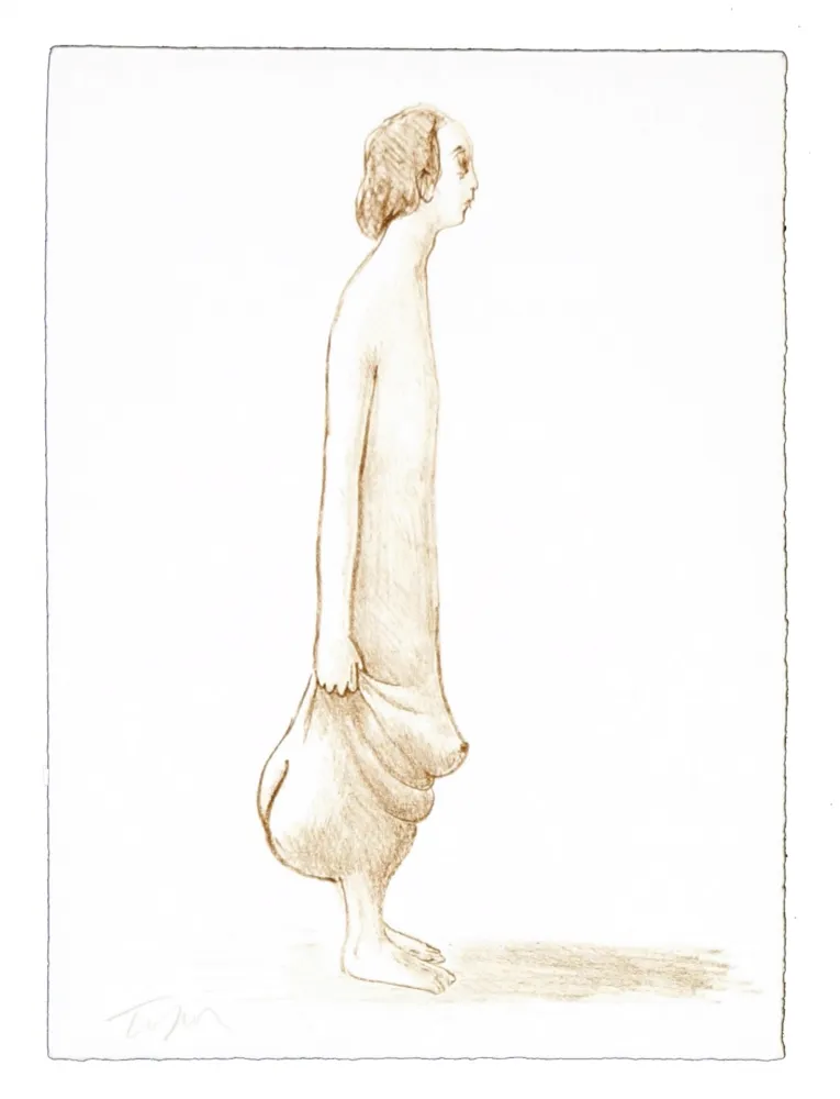 Lithografie Topor - 9 Neuf Grâces