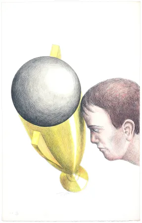 Lithografie Topor - Coupe du monde 1982