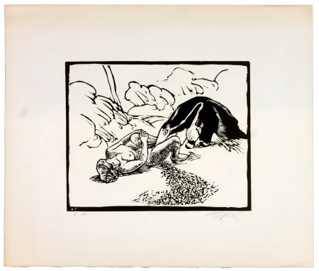 Linosnede Topor - Le fourmillier