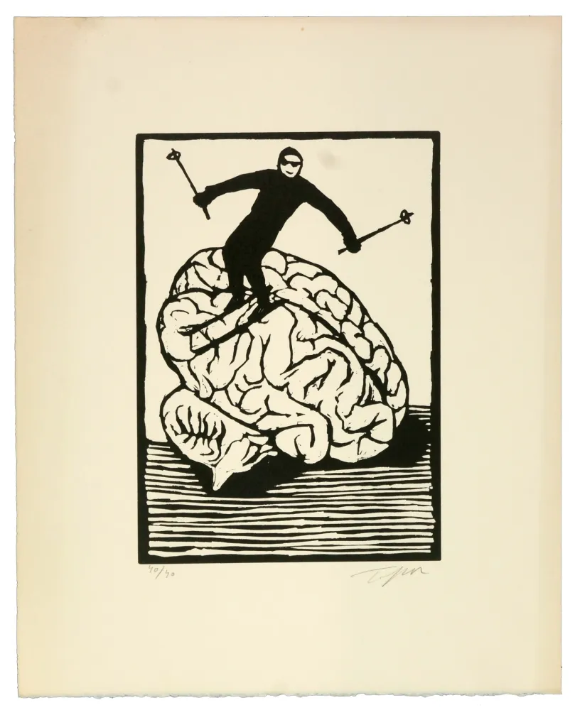 Linosnede Topor - Le style lisse