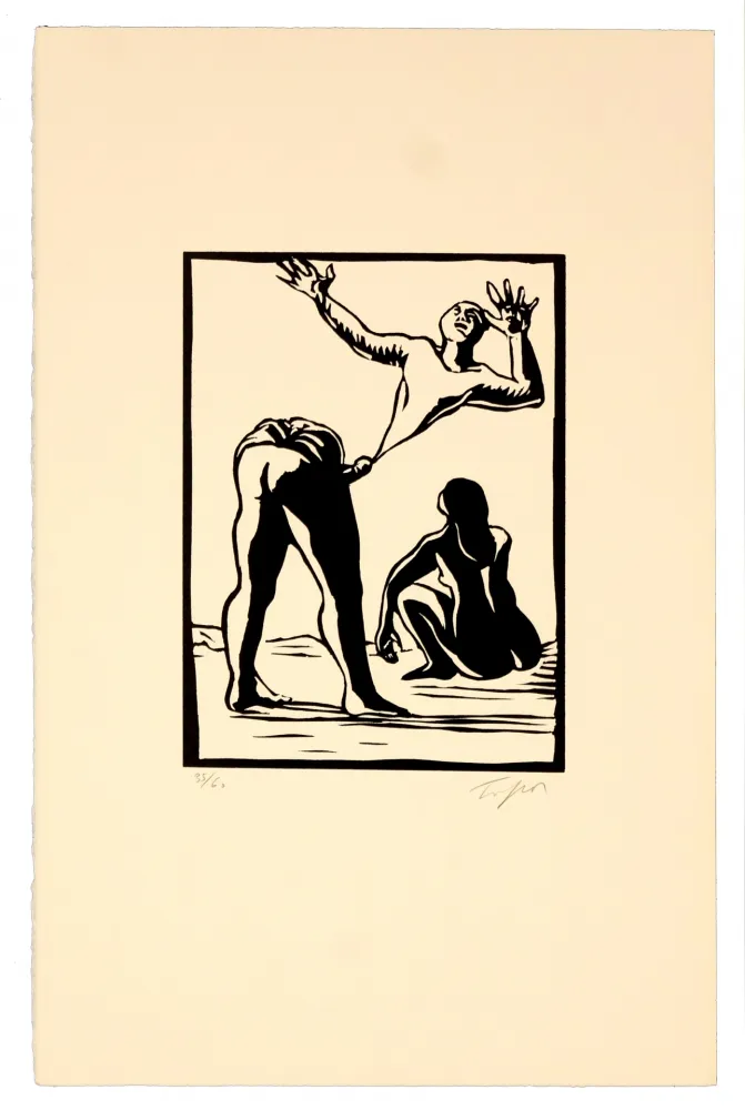 Linosnede Topor - Self-made man