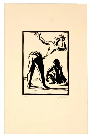 Linosnede Topor - Self-made man