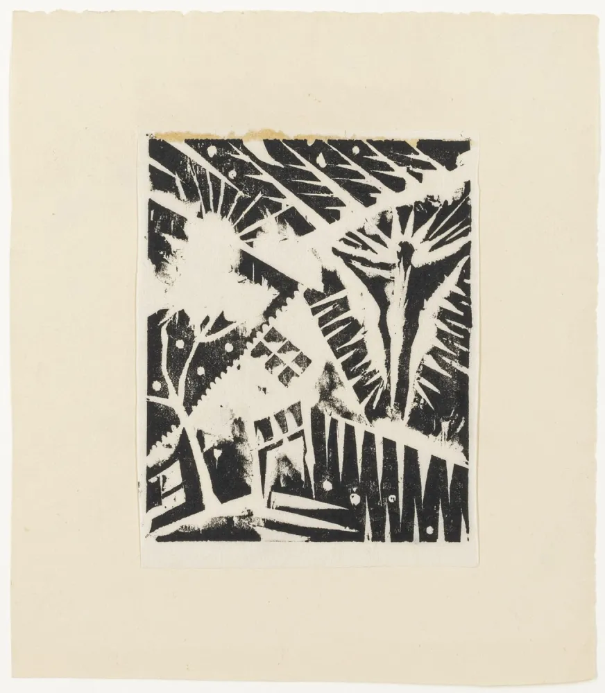 Houtsnede Topp - Spektrale Figur (Spectral Figure)