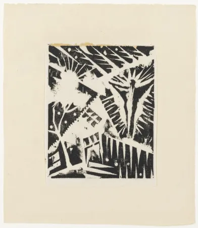 Houtsnede Topp - Spektrale Figur (Spectral Figure)