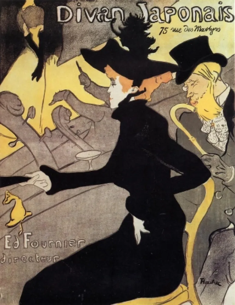 Lithografie Toulouse-Lautrec - Divan japonais