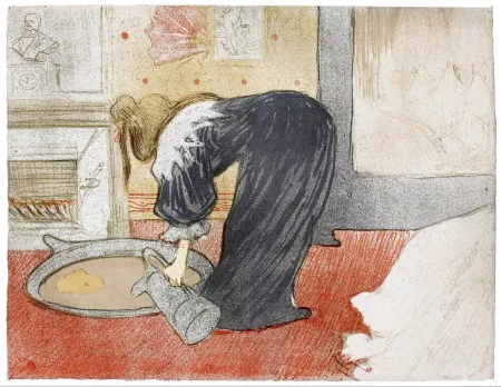 Lithografie Toulouse-Lautrec - Elles