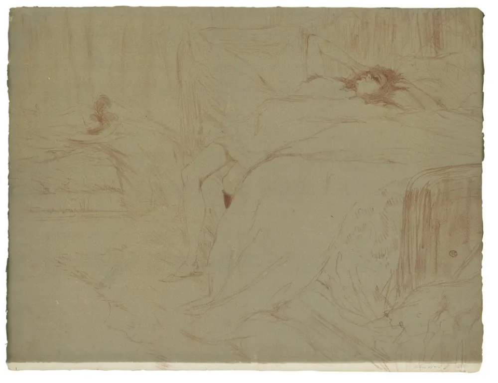 Lithografie Toulouse-Lautrec - Elles