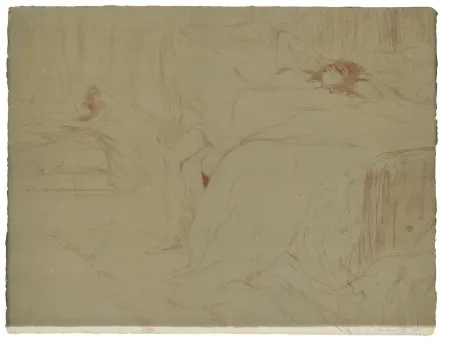 Lithografie Toulouse-Lautrec - Elles