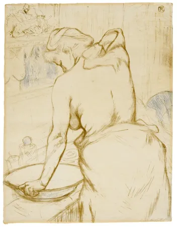 Lithografie Toulouse-Lautrec - Elles