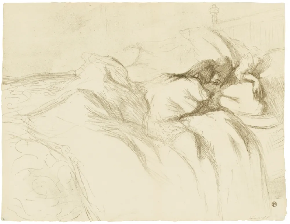 Lithografie Toulouse-Lautrec - Elles