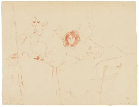 Lithografie Toulouse-Lautrec - Elles