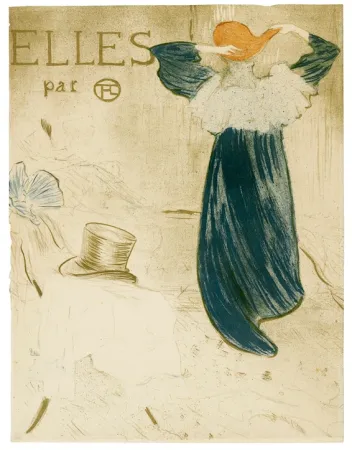 Lithografie Toulouse-Lautrec - Elles