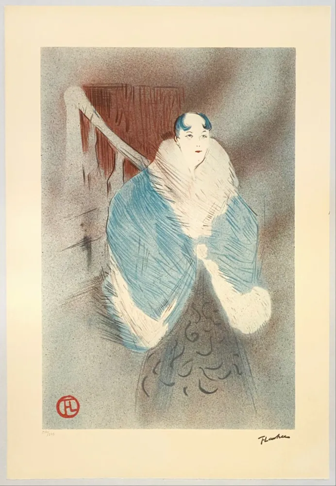 Lithografie Toulouse-Lautrec - Elsa la viennoise