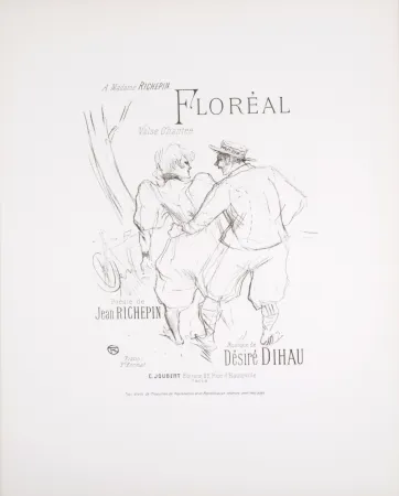 Lithografie Toulouse-Lautrec - Floréal, 1895