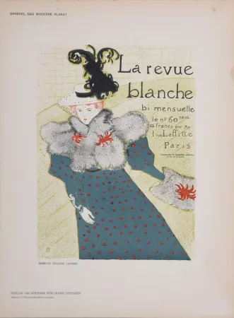 Lithografie Toulouse-Lautrec - La revue blanche, 1897 