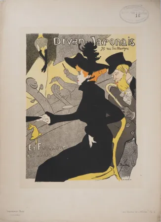Lithografie Toulouse-Lautrec - Le Divan Japonais