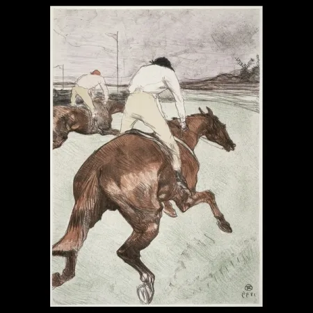 Lithografie Toulouse-Lautrec - Le jockey