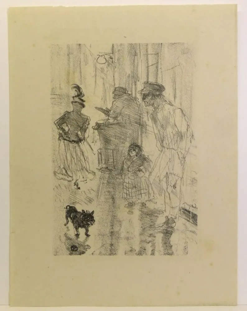 Lithografie Toulouse-Lautrec - Le Marchand de marrons