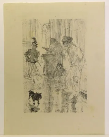Lithografie Toulouse-Lautrec - Le Marchand de marrons