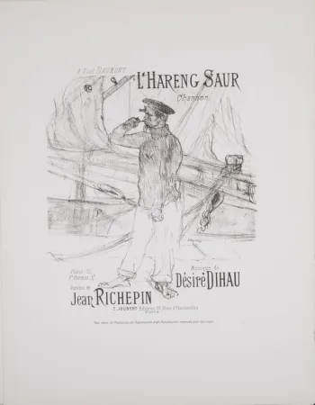 Lithografie Toulouse-Lautrec - L'Hareng Saur, 1895