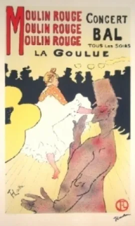 Lithografie Toulouse-Lautrec - Moulin Rouge