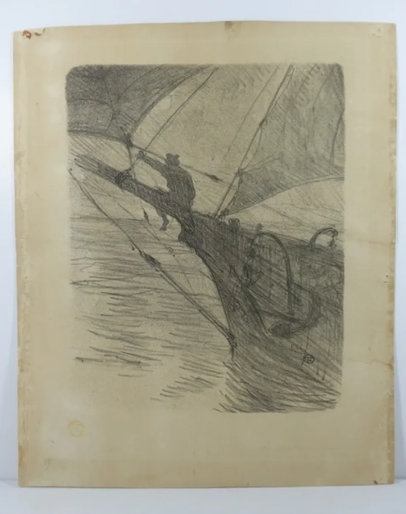 Geen Techniek Toulouse-Lautrec -  Oceano Nox. 1895. 1er état. Numérotée.