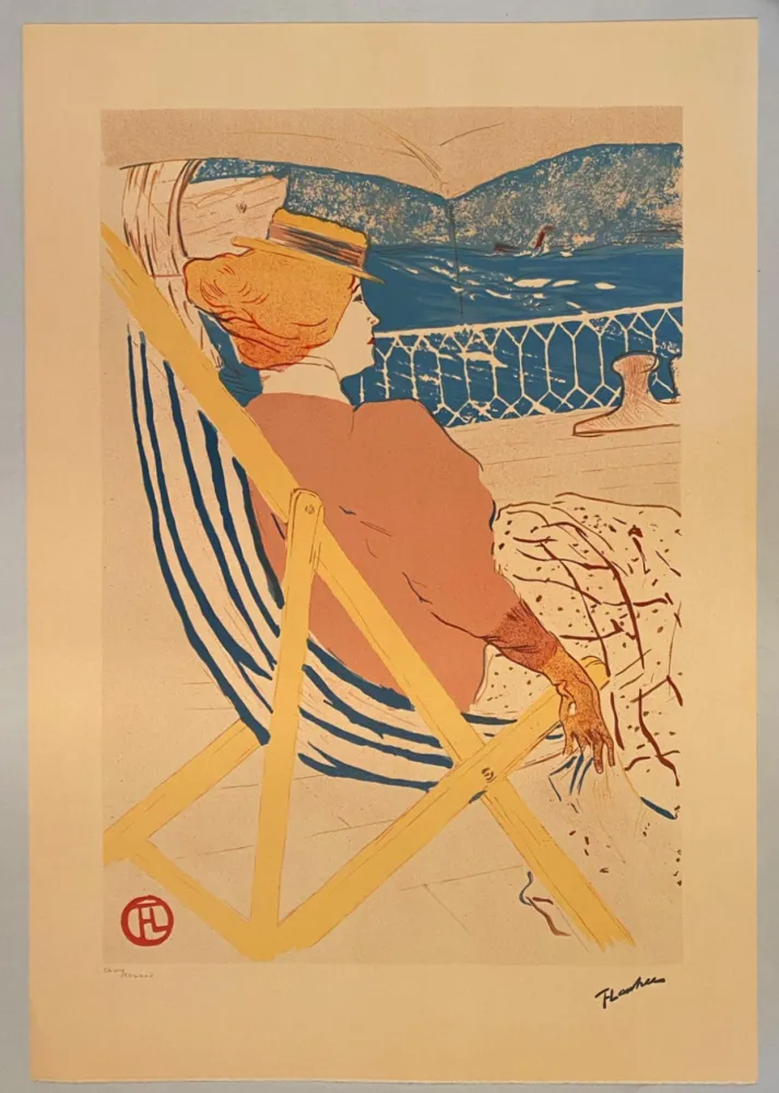 Lithografie Toulouse-Lautrec - Passagère du 54