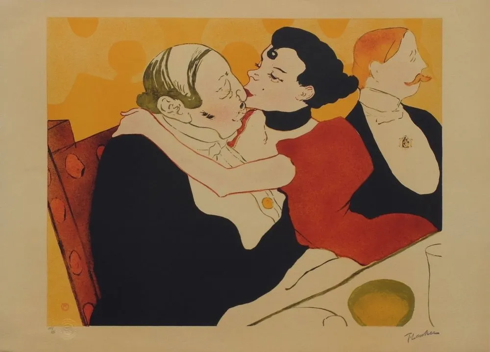 Lithografie Toulouse-Lautrec - Reine de joie 