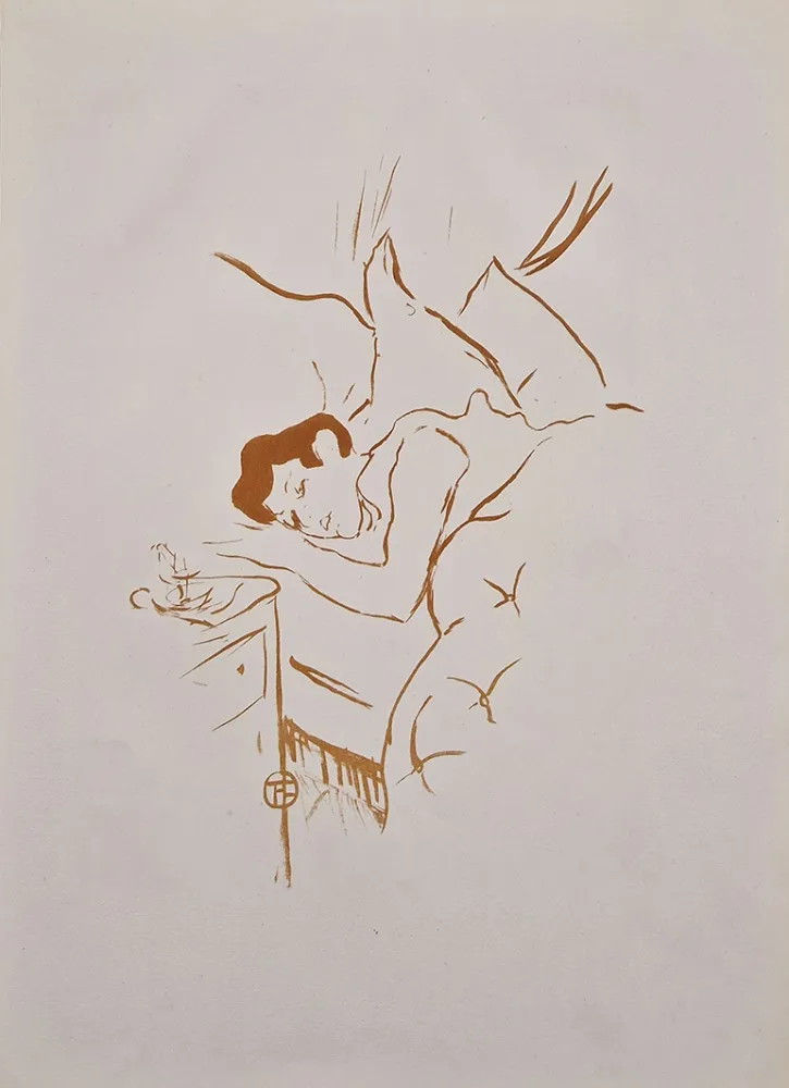 Lithografie Toulouse-Lautrec - Ta bouche