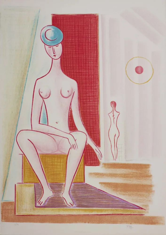 Lithografie Tozzi - Al circo