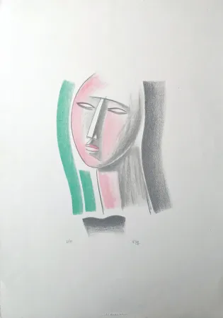 Lithografie Tozzi - Volto