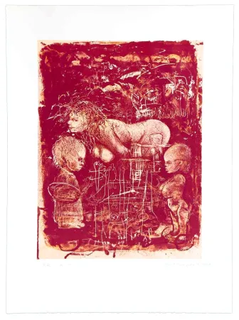 Lithografie Trampedach - Sans titre