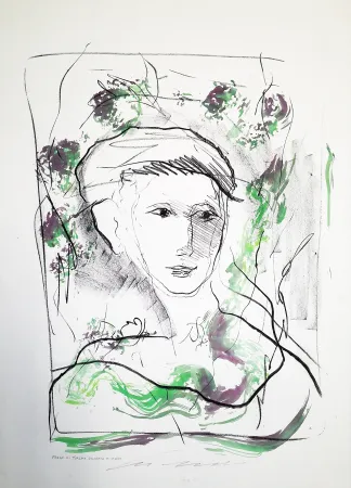 Lithografie Treccani - Fanciulla