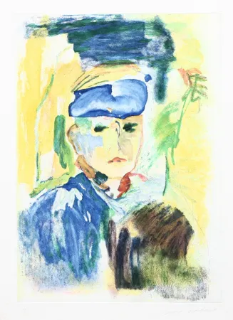 Ets En Aquatint Treccani - IL POETA