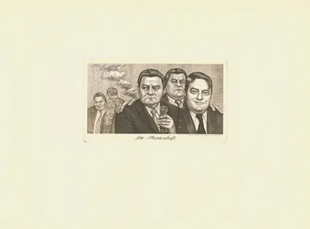 Ets En Aquatint Tripp - Die Mannschaft